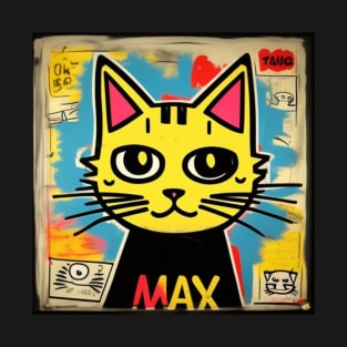 Max Cat Black T-Shirt