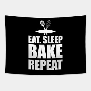 Baker - Eat Sleep Bake Repeat w Tapestry