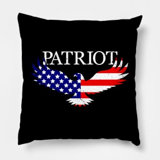 Patriot Proud Patriotic American Pillow