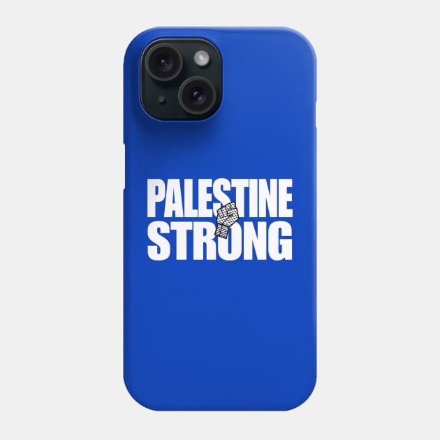 Palestine Strong - Keffiyeh Fist - Double-sided Phone Case by SubversiveWare