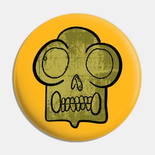 trouble face Pin