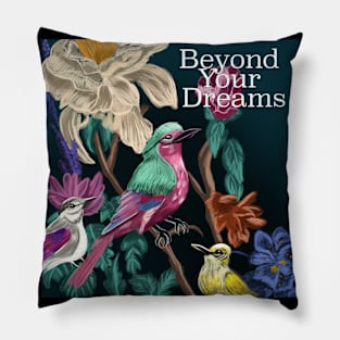 Rainbow birds nature lovers Pillow