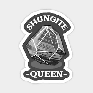 Shungite Queen Crystal Gemstone Gem Magnet