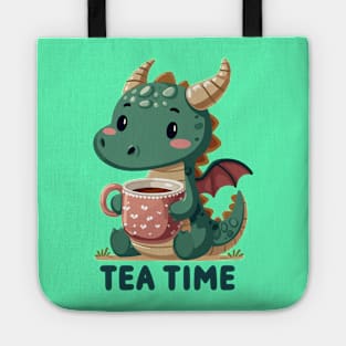 Tea Time: Dragon's Delightful Brew Tote