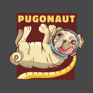 Pug Astronaut T-Shirt