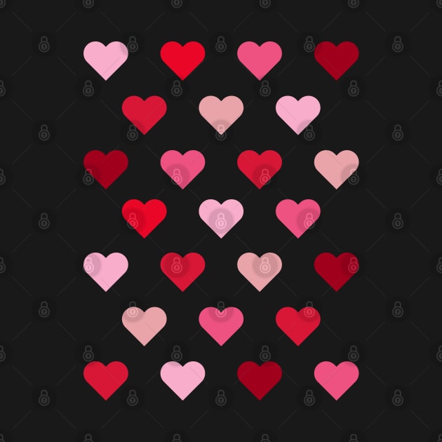 Happy Valentines day love hearts by MickeyEdwards