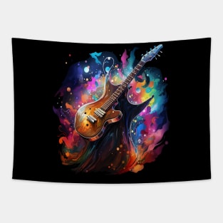 Stingray Playing Guitar Tapestry