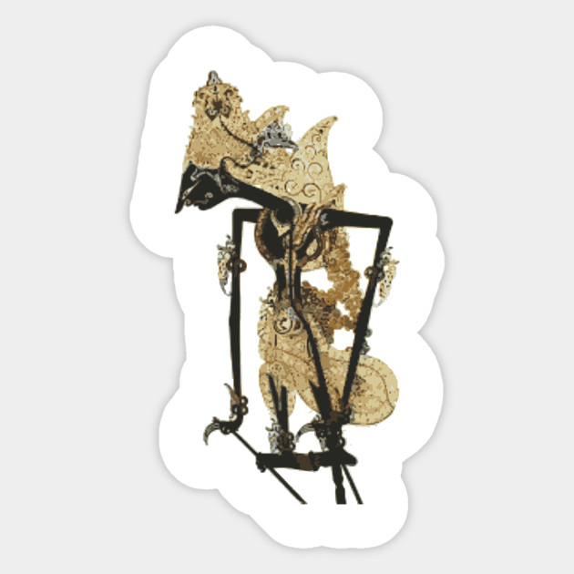 Cutting Sticker Wayang Arjuna - Ki Dalang Rohmad Hadiwijoyo