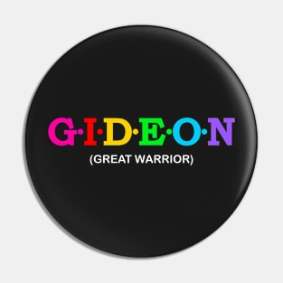 Gideon - Great Warrior. Pin