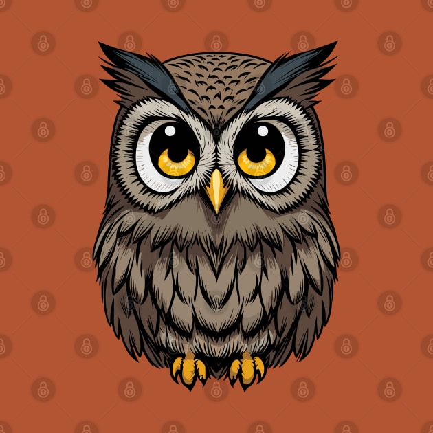 Little Owl: Mini Night Hunter by Orange-C