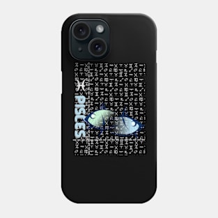 Pisces zodiac symbol Phone Case