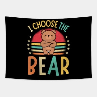 I Choose The Bear Tapestry