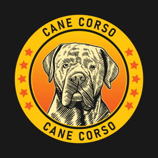 Cane Corso Dog Portrait T-Shirt