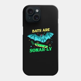 Bats Are Sonar-ly Phone Case