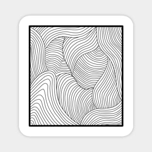 line doodle Magnet