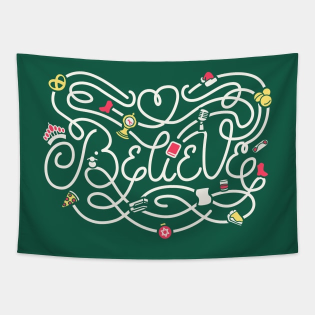 I BELIEVE! Tapestry by reglapid