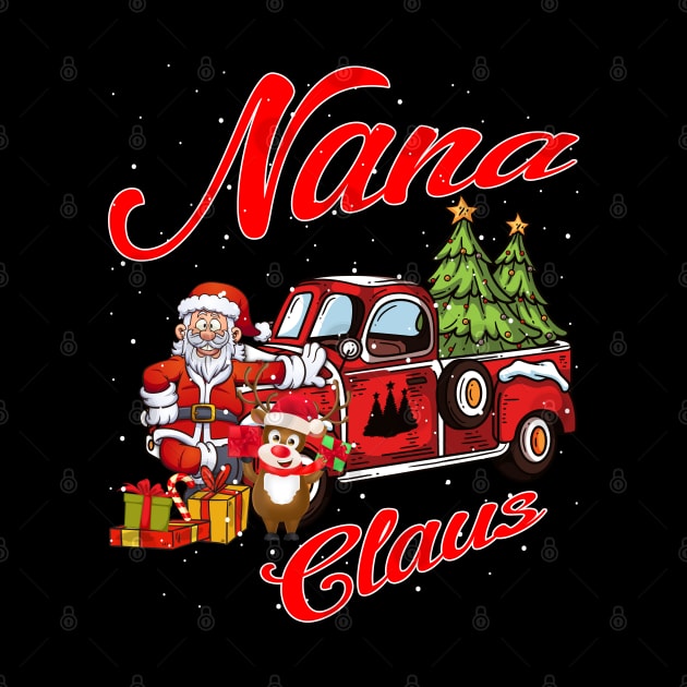 Nana Claus Santa Car Christmas Funny Awesome Gift by intelus