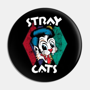 stray cats Pin