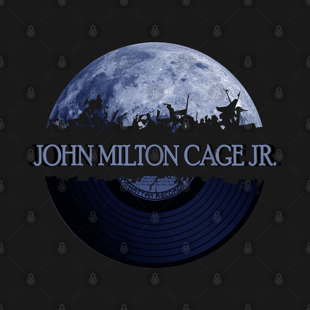 John Milton Cage Jr blue moon vinyl by hany moon