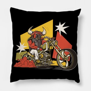 Bull Rider Cool Pillow