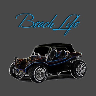 Beach Life Buggy Car T-Shirt