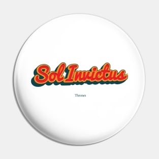 Sol Invictus Pin