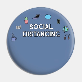 Social Distancing Pin