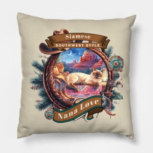 Sedona Cat Southwest Style Nana Love 5AZ Pillow