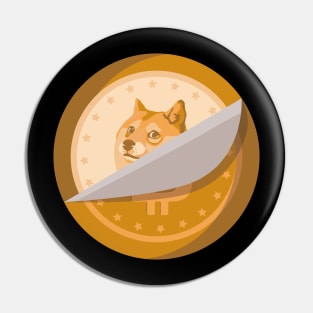 Funny Dogecoin Cryptocurrency, In Doge We Trust, Hodler Pin