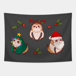 FFXIV - Christmas Paissa Set Tapestry