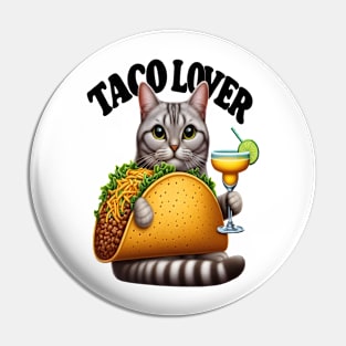 Feline Fiesta: Taco Cat Pin