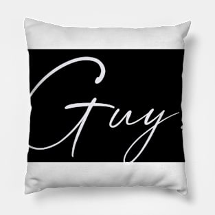 Guy Name, Guy Birthday Pillow