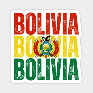 Bolivia flag, bolivian flag Magnet