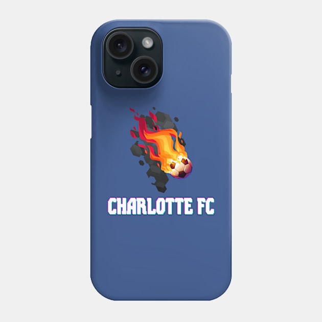 Charlotte Soccer Phone Case by Don Ga Bang