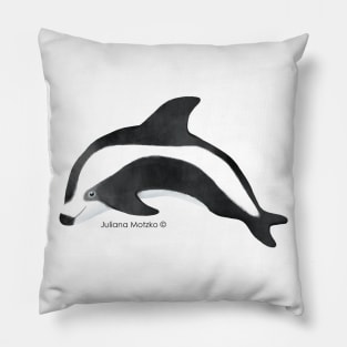 Hourglass Dolphin Pillow