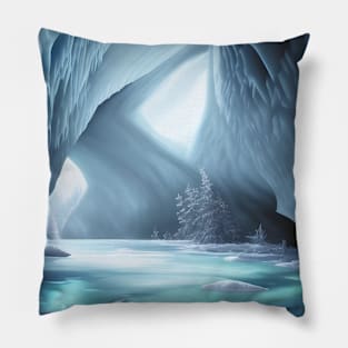 Ice Cave Pillow