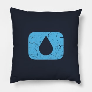 Distressed Lumon Icon Pillow