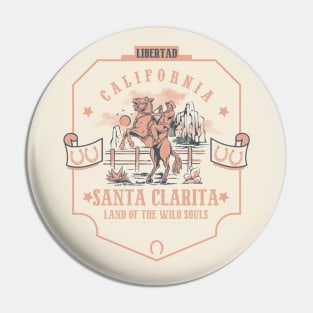 Santa Clarita California wild west town Pin