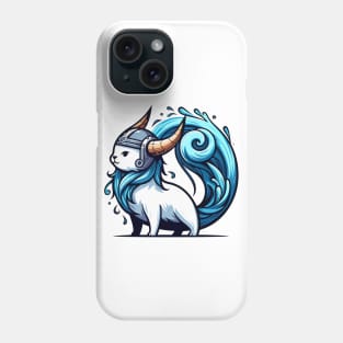 Kawaii Viking Cat Norse Mythology Celtic Knot Phone Case