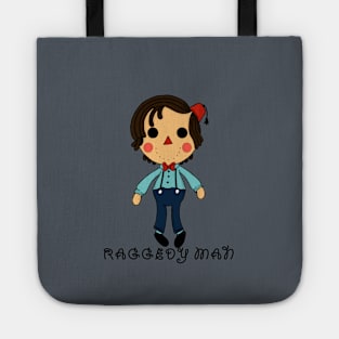 Raggedy Man Grey Tote