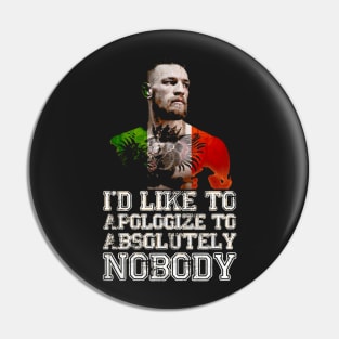 The Conor's Sentence Pin