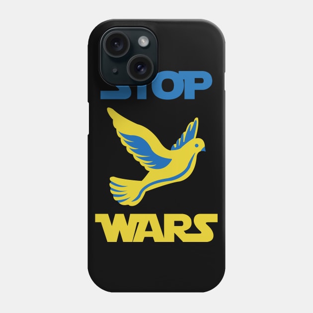 Stop Wars - Ukraine Dove Phone Case by Polomaker