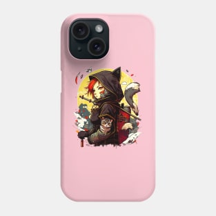 Cat Girl Ronin Phone Case