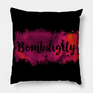 Bombdigity Funny 80's Pillow