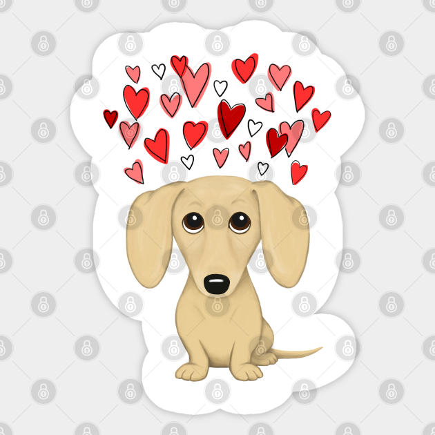 wiener dog valentine