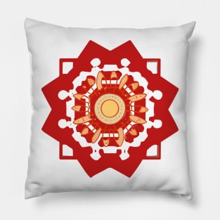 mandala Clamber Paint Pillow