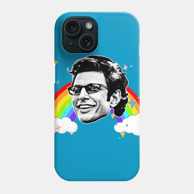 Jeff Goldblum Retro 80s Styled Aesthetic Design Phone Case by DankFutura