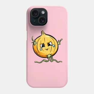 cheeky Onion bulb cartoon character Phone Case