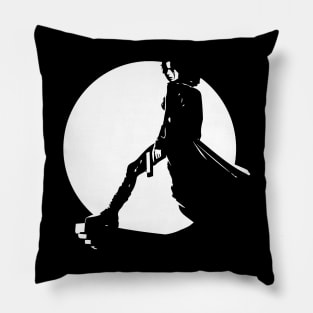 Selene the Vampire Death Dealer Pillow