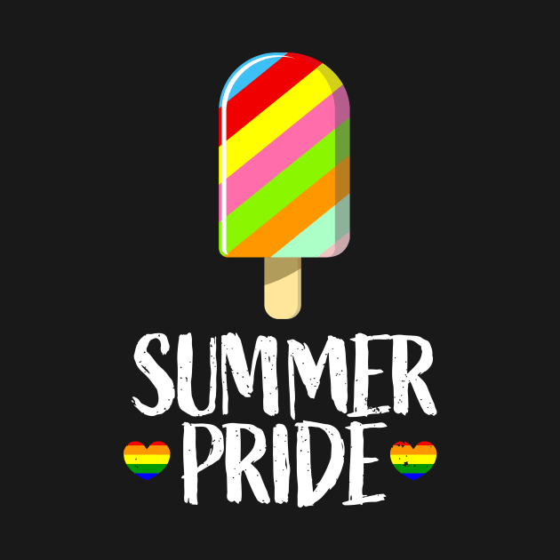 Summer Pride I Ice LGBT Pride Awareness by holger.brandt